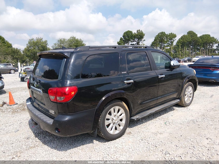 2011 Toyota Sequoia VIN 5TDYY5G12BS035291 IAAI salvage auction — NORMAL WEAR, Clear (Alabama), sold $3,800 on 2026-07-20 (photo 4)