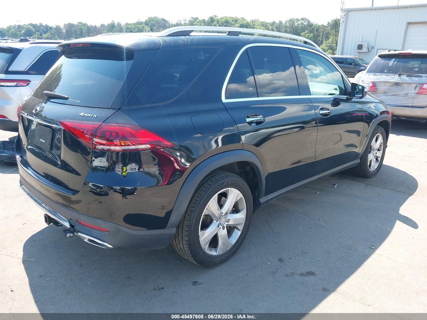 2020 Mercedes-benz Gle VIN 4JGFB5KB6LA003088 IAAI salvage auction — FRESH WATER, Salvage Title, sold $25 on 2026-08-31 (photo 4)