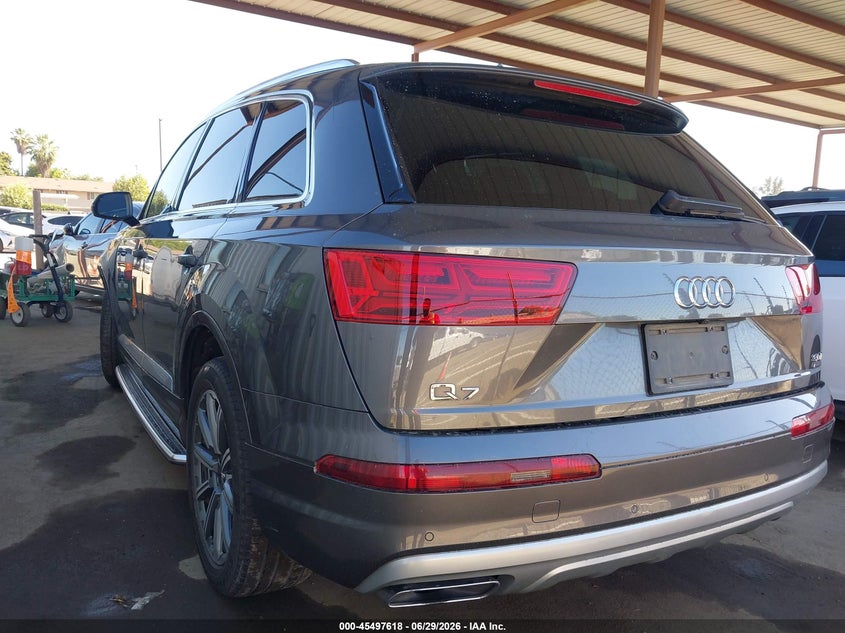 2018 Audi Q7 VIN WA1VAAF76JD037846 IAAI salvage auction — LEFT FRONT, Salvage (California), sold $8,700 on 2026-07-28 (photo 3)