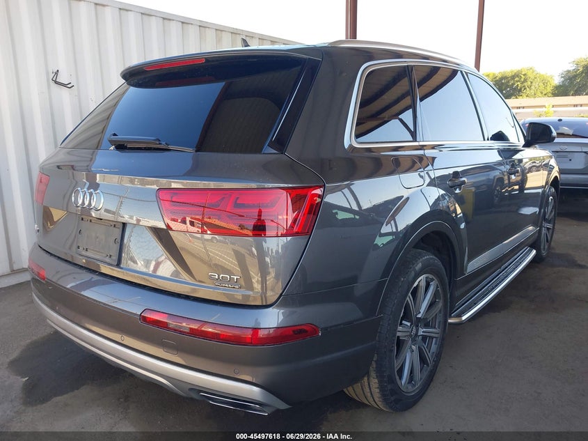 2018 Audi Q7 VIN WA1VAAF76JD037846 IAAI salvage auction — LEFT FRONT, Salvage (California), sold $8,700 on 2026-07-28 (photo 4)