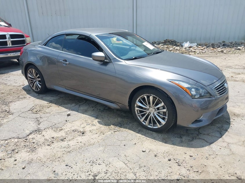 2012 Infiniti G37 VIN JN1CV6FE2CM202956 IAAI salvage auction — SIDE, Repossession Paperwork (Georgia), sold $2,550 on 2026-07-23 (photo 1)
