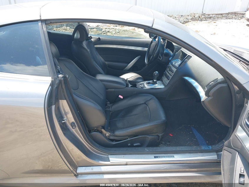 2012 Infiniti G37 VIN JN1CV6FE2CM202956 IAAI salvage auction — SIDE, Repossession Paperwork (Georgia), sold $2,550 on 2026-07-23 (photo 5)