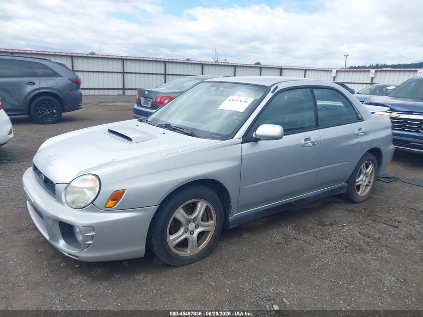 2002 Subaru Impreza VIN JF1GD29602H519971 IAAI salvage auction — SIDE, Bill Of Sale (Washington), sold $25 on 2026-07-28 (photo 2)