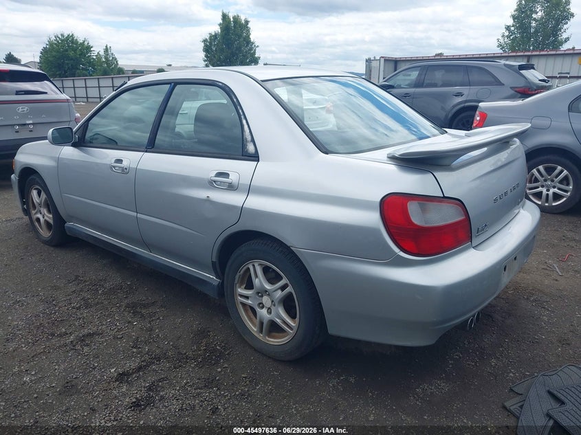 2002 Subaru Impreza VIN JF1GD29602H519971 IAAI salvage auction — SIDE, Bill Of Sale (Washington), sold $25 on 2026-07-28 (photo 3)