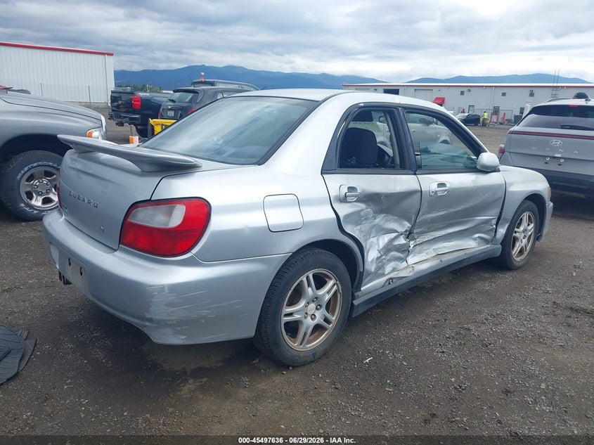 2002 Subaru Impreza VIN JF1GD29602H519971 IAAI salvage auction — SIDE, Bill Of Sale (Washington), sold $25 on 2026-07-28 (photo 4)