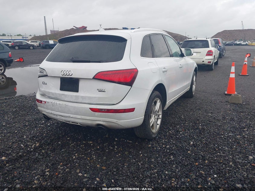 2016 Audi Q5 VIN WA1L2AFP3GA037091 IAAI salvage auction — FRONT END, Mv-907A (New York), sold $1,050 on 2026-07-14 (photo 4)