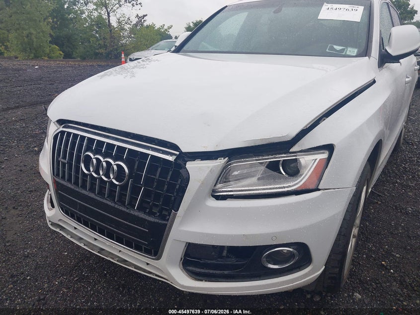 2016 Audi Q5 VIN WA1L2AFP3GA037091 IAAI salvage auction — FRONT END, Mv-907A (New York), sold $1,050 on 2026-07-14 (photo 6)