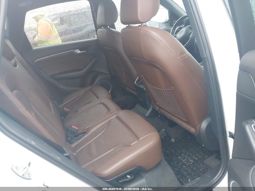 2016 Audi Q5 VIN WA1L2AFP3GA037091 IAAI salvage auction — FRONT END, Mv-907A (New York), sold $1,050 on 2026-07-14 (photo 8)