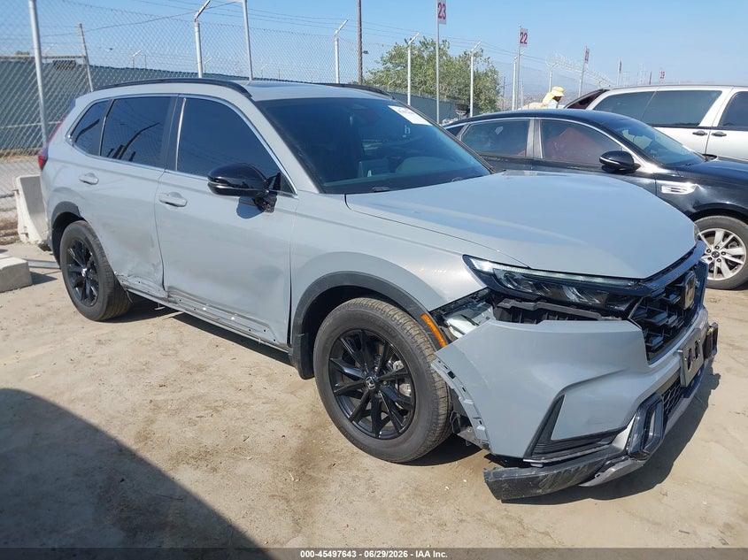 2024 Honda Cr-v VIN 7FARS5H57RE005102 IAAI salvage auction — SIDE, Salvage Title, sold $10,900 on 2026-07-31 (photo 1)