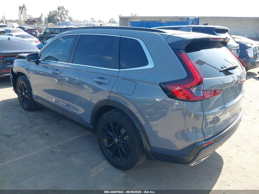 2024 Honda Cr-v VIN 7FARS5H57RE005102 IAAI salvage auction — SIDE, Salvage Title, sold $10,900 on 2026-07-31 (photo 3)