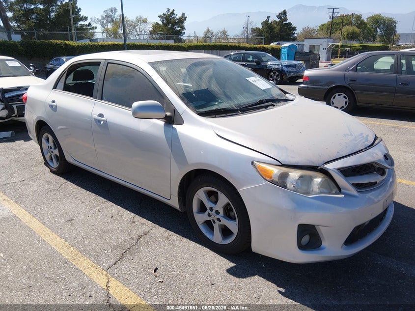 2012 Toyota Corolla VIN 5YFBU4EE6CP017520 IAAI salvage auction — FRONT END, Salvage (California), sold $2,550 on 2026-07-21 (photo 1)