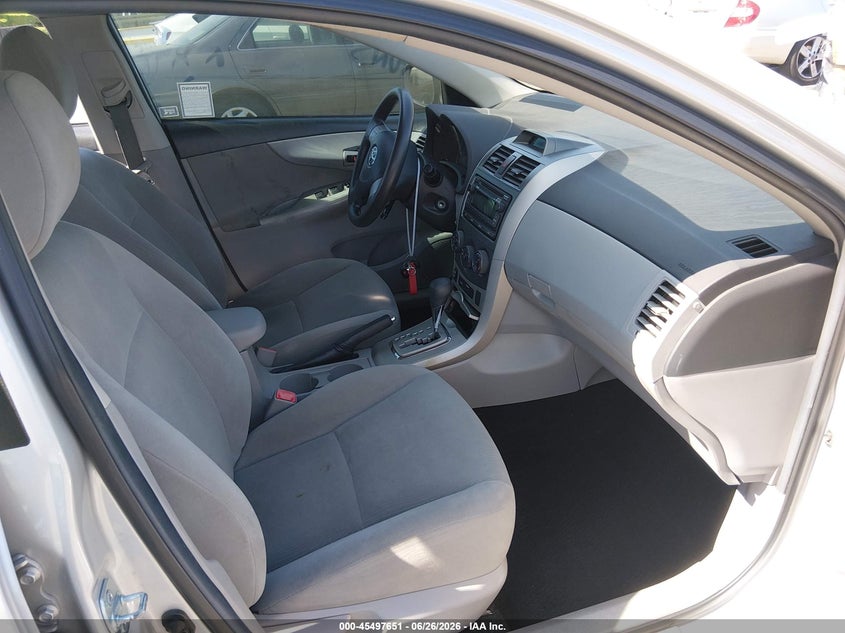2012 Toyota Corolla VIN 5YFBU4EE6CP017520 IAAI salvage auction — FRONT END, Salvage (California), sold $2,550 on 2026-07-21 (photo 5)