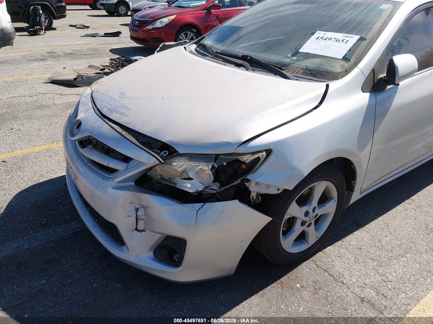 2012 Toyota Corolla VIN 5YFBU4EE6CP017520 IAAI salvage auction — FRONT END, Salvage (California), sold $2,550 on 2026-07-21 (photo 6)