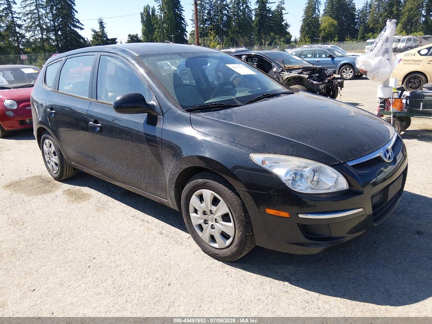 2010 Hyundai Elantra VIN KMHDB8AE2AU052823 IAAI salvage auction — NORMAL WEAR, Affidavit In Lieu Of Title - Non-Public (Washington), sold $1,025 on 2026-07-15 (photo 1)