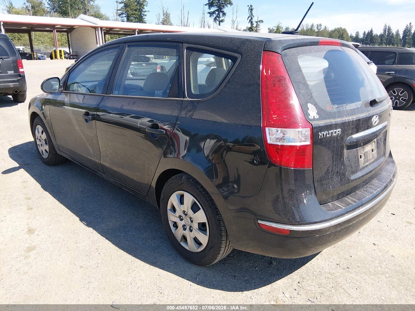 2010 Hyundai Elantra VIN KMHDB8AE2AU052823 IAAI salvage auction — NORMAL WEAR, Affidavit In Lieu Of Title - Non-Public (Washington), sold $1,025 on 2026-07-15 (photo 3)
