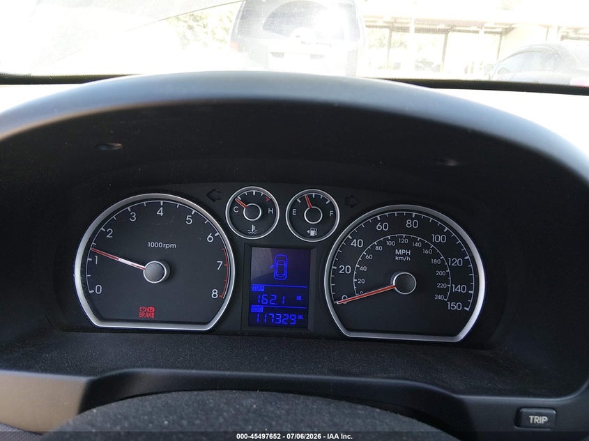 2010 Hyundai Elantra VIN KMHDB8AE2AU052823 IAAI salvage auction — NORMAL WEAR, Affidavit In Lieu Of Title - Non-Public (Washington), sold $1,025 on 2026-07-15 (photo 7)