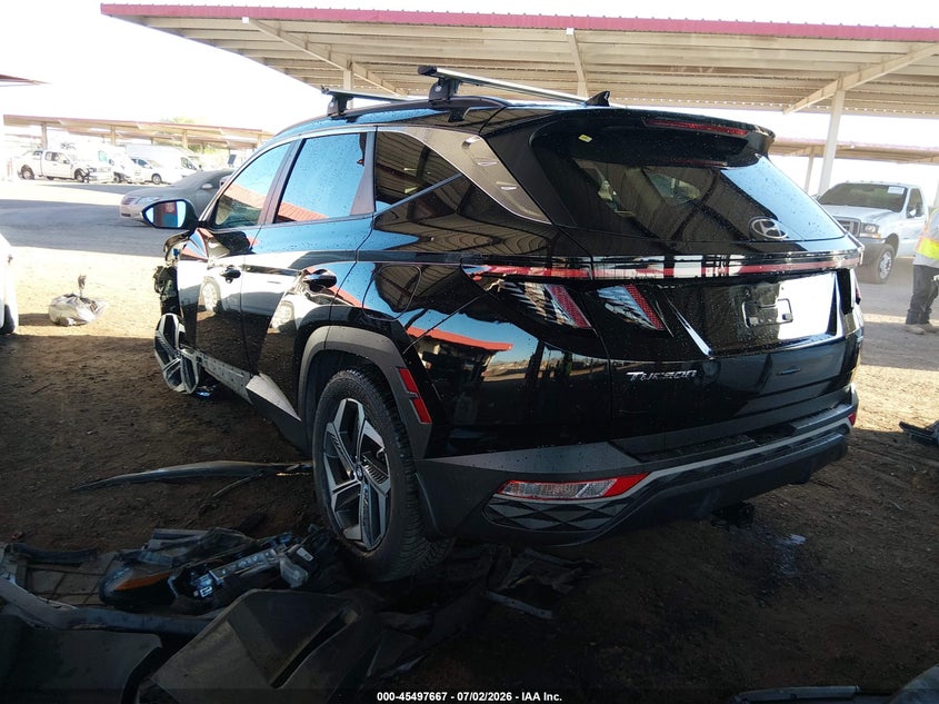 2022 Hyundai Tucson VIN 5NMJCCAE1NH155428 IAAI salvage auction — LEFT FRONT, Salvage (Arizona), sold $5,200 on 2026-07-10 (photo 3)