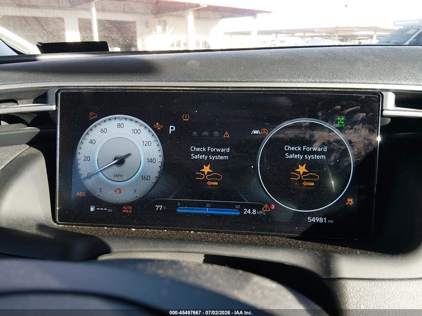 2022 Hyundai Tucson VIN 5NMJCCAE1NH155428 IAAI salvage auction — LEFT FRONT, Salvage (Arizona), sold $5,200 on 2026-07-10 (photo 7)