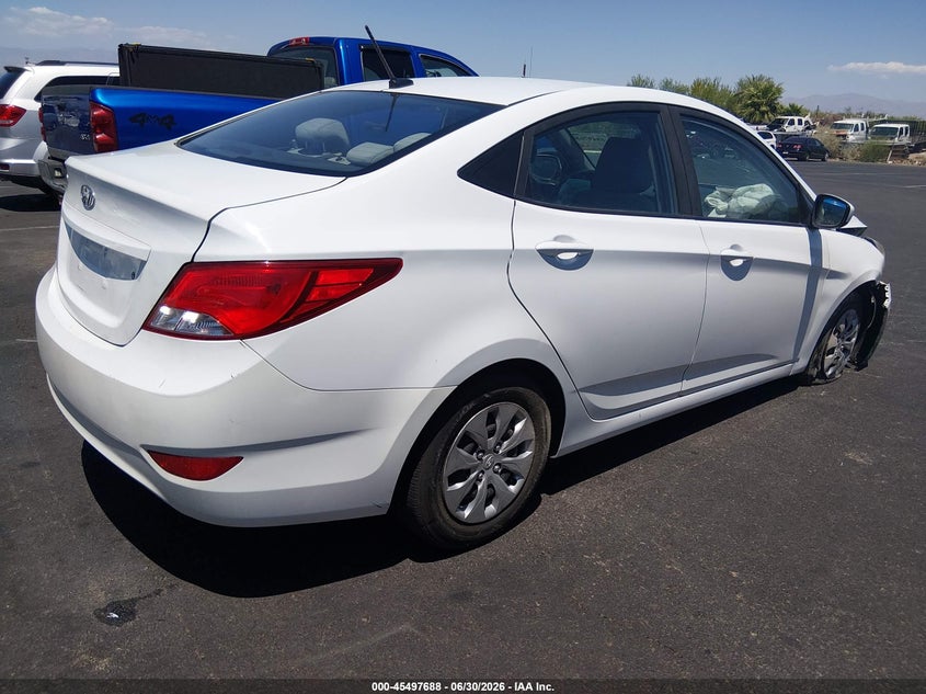 2017 Hyundai Accent VIN KMHCT4AE2HU314691 IAAI salvage auction — SIDE, Salvage (Nevada), sold $625 on 2026-07-17 (photo 4)