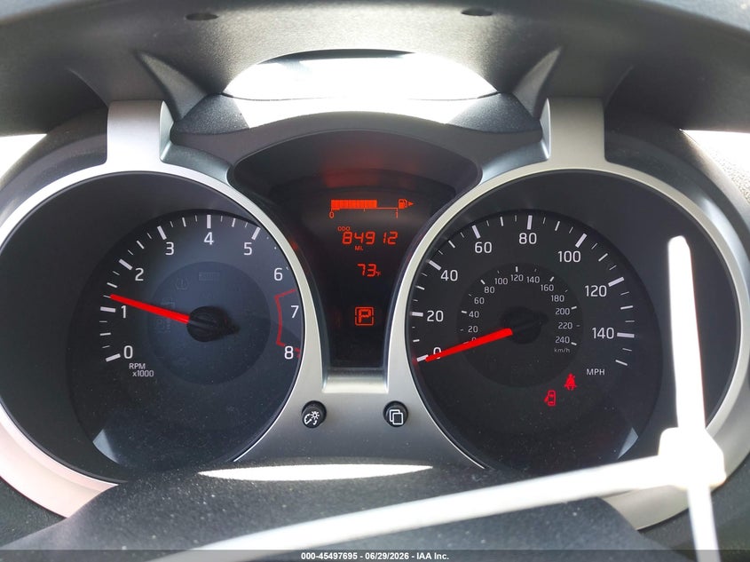 2016 Nissan Juke VIN JN8AF5MV0GT655200 IAAI salvage auction — REAR END, Salvage Certificate (California), sold $1,600 on 2026-07-10 (photo 7)