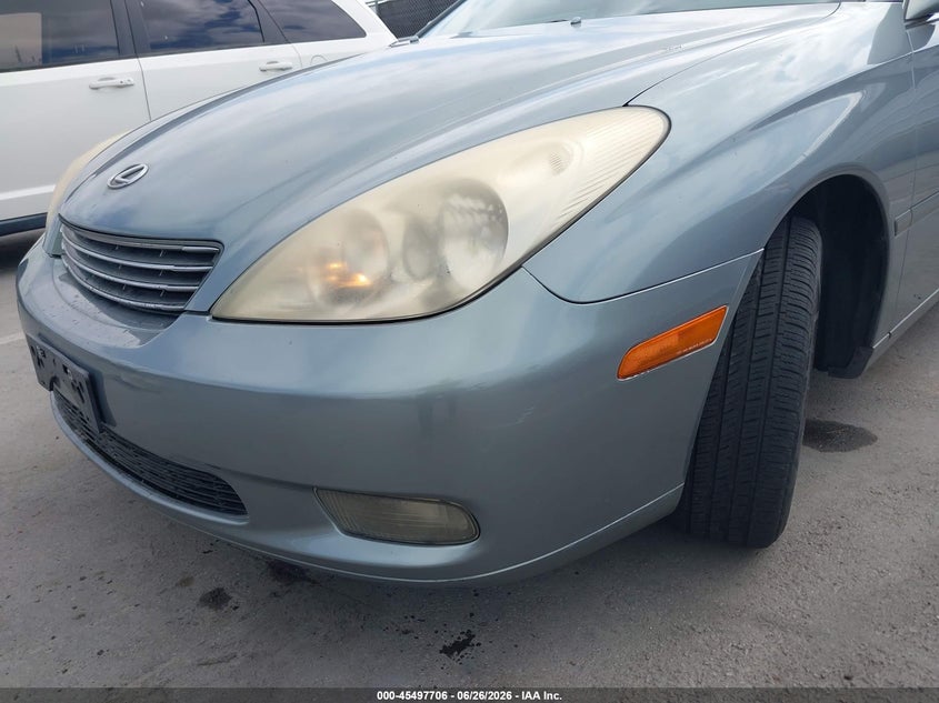 2004 Lexus ES VIN JTHBA30G240022574 IAAI salvage auction — NORMAL WEAR, Clear - Dealer Only (California), sold $875 on 2026-07-15 (photo 6)