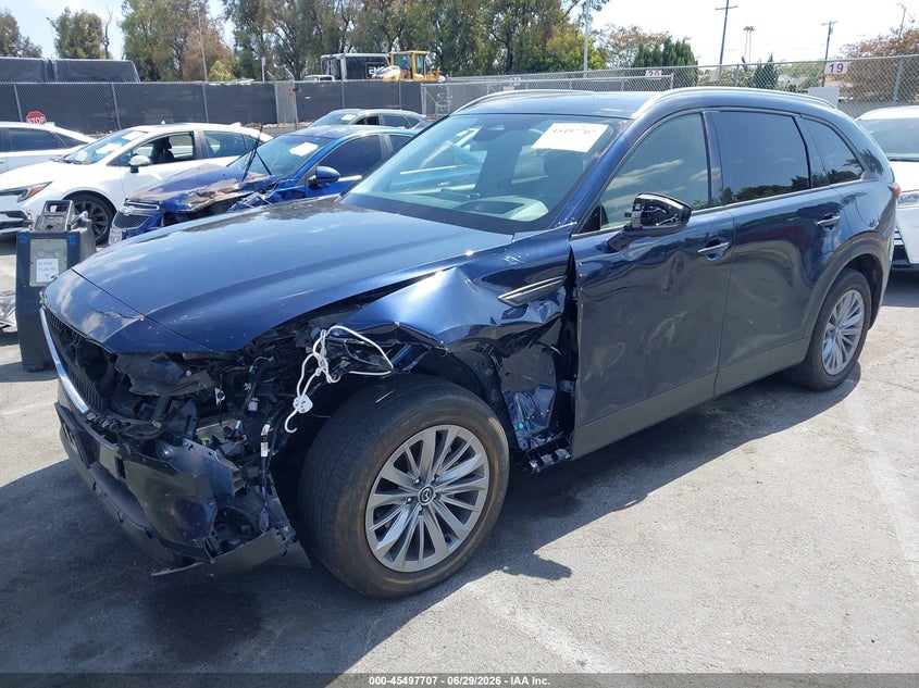2024 Mazda Cx-90 VIN JM3KKCHD1R1114731 IAAI salvage auction — LEFT FRONT, Wait Title, sold $11,500 on 2026-08-23 (photo 2)
