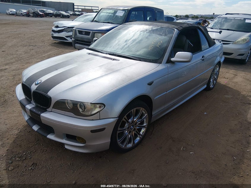 2006 BMW 3 series VIN WBABW53466PZ40805 IAAI salvage auction — NORMAL WEAR, Clear-Dealer Only (Arizona), sold $325 on 2026-07-28 (photo 2)