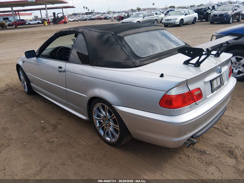 2006 BMW 3 series VIN WBABW53466PZ40805 IAAI salvage auction — NORMAL WEAR, Clear-Dealer Only (Arizona), sold $325 on 2026-07-28 (photo 3)