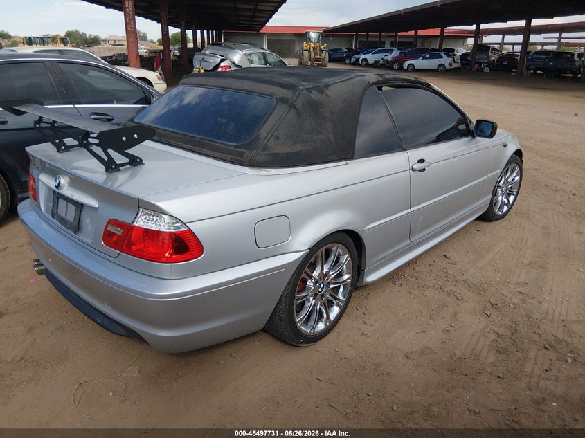 2006 BMW 3 series VIN WBABW53466PZ40805 IAAI salvage auction — NORMAL WEAR, Clear-Dealer Only (Arizona), sold $325 on 2026-07-28 (photo 4)