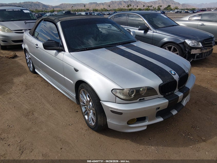 2006 BMW 3 series VIN WBABW53466PZ40805 IAAI salvage auction — NORMAL WEAR, Clear-Dealer Only (Arizona), sold $325 on 2026-07-28 (photo 6)