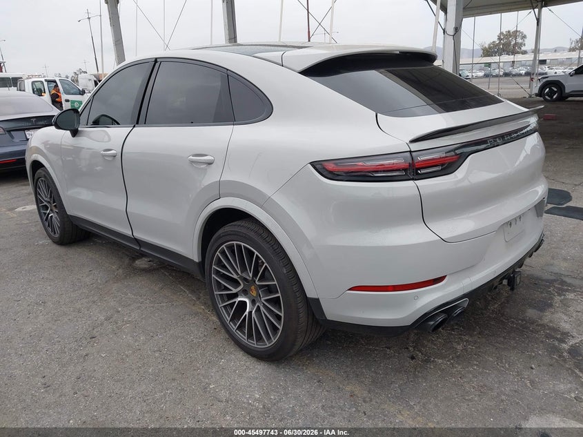 2021 Porsche Cayenne coupe VIN WP1BA2AY6MDA43356 IAAI salvage auction — FRONT END, Salvage Title, sold $20,200 on 2026-07-21 (photo 3)
