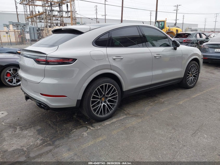 2021 Porsche Cayenne coupe VIN WP1BA2AY6MDA43356 IAAI salvage auction — FRONT END, Salvage Title, sold $20,200 on 2026-07-21 (photo 4)