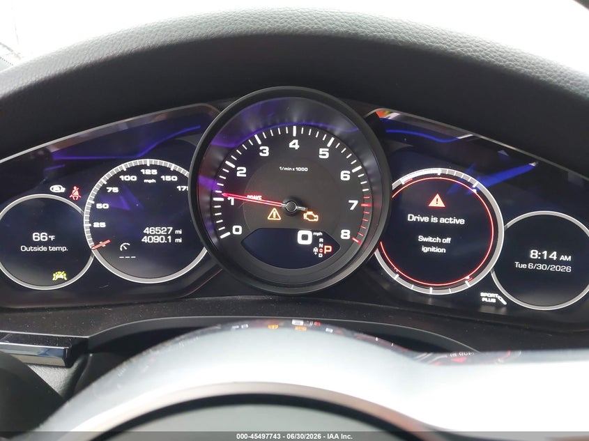2021 Porsche Cayenne coupe VIN WP1BA2AY6MDA43356 IAAI salvage auction — FRONT END, Salvage Title, sold $20,200 on 2026-07-21 (photo 7)