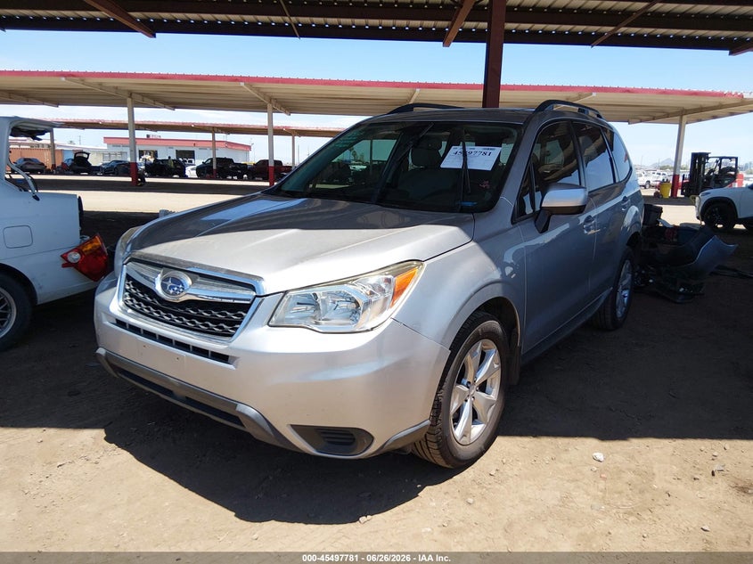 2014 Subaru Forester VIN JF2SJAEC8EH436202 IAAI salvage auction — REAR END, Salvage (Arizona), sold $1,700 on 2026-07-11 (photo 2)