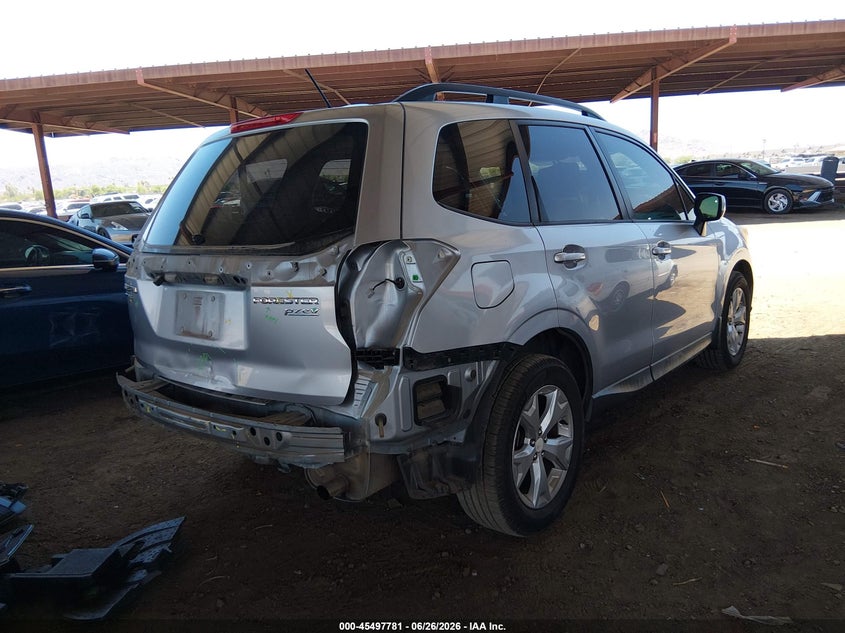 2014 Subaru Forester VIN JF2SJAEC8EH436202 IAAI salvage auction — REAR END, Salvage (Arizona), sold $1,700 on 2026-07-11 (photo 4)