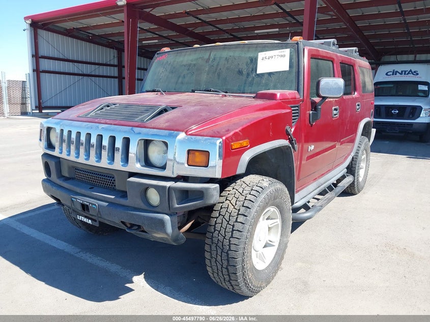 2004 Hummer H2 VIN 5GRGN23U94H113977 IAAI salvage auction — NORMAL WEAR, Clear - Dealer Only (California), sold $1,500 on 2026-07-21 (photo 6)