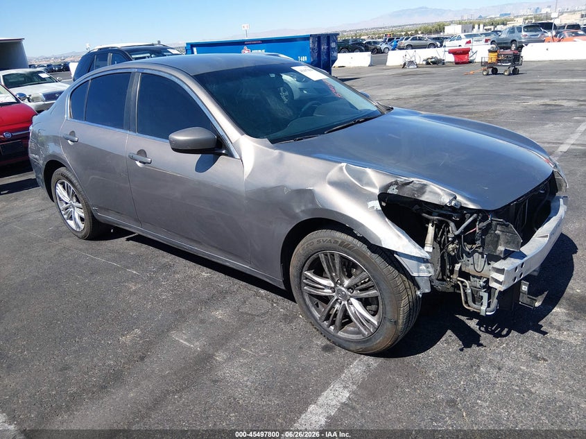 2013 Infiniti G VIN JN1CV6ARXDM353488 IAAI salvage auction — NORMAL WEAR, Clear (Nevada), sold $675 on 2026-07-24 (photo 1)