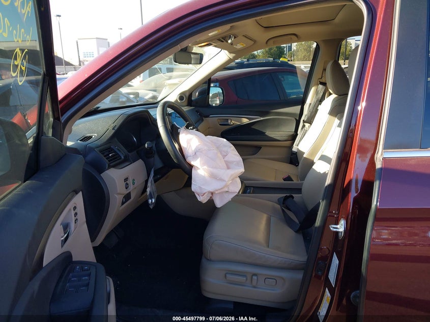 2022 Honda Pilot VIN 5FNYF6H28NB088041 IAAI salvage auction — LEFT FRONT, Salvage Certificate (California), sold $8,200 on 2026-07-24 (photo 5)