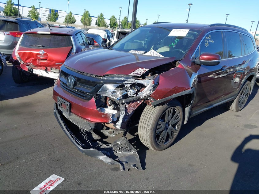 2022 Honda Pilot VIN 5FNYF6H28NB088041 IAAI salvage auction — LEFT FRONT, Salvage Certificate (California), sold $8,200 on 2026-07-24 (photo 6)