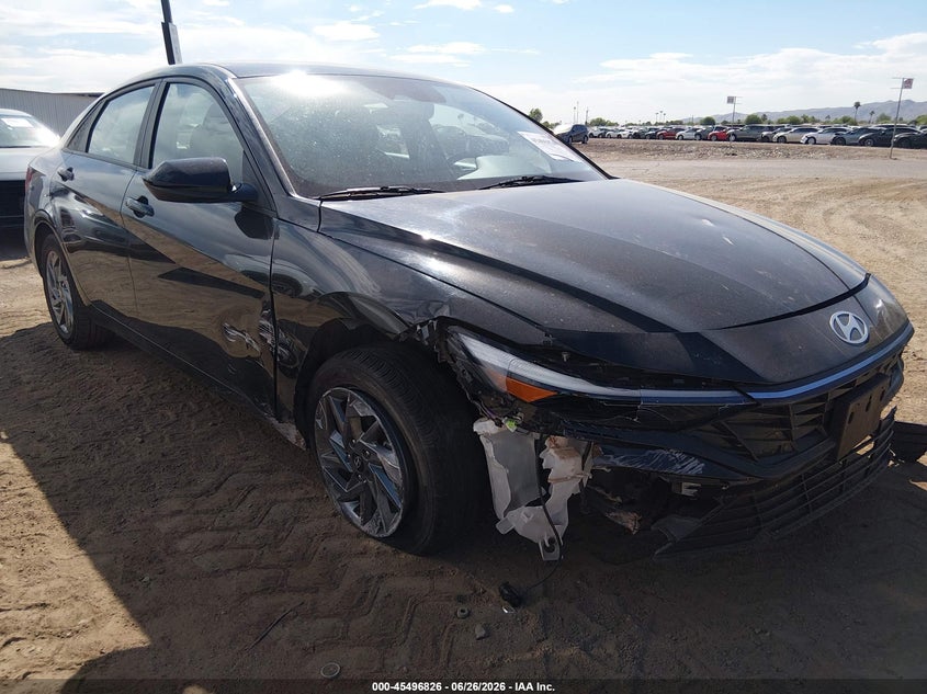 2024 Hyundai Elantra VIN KMHLM4DG3RU745892 IAAI salvage auction — FRONT END, Non-Repairable (Arizona), sold $2,900 on 2026-07-07 (photo 1)