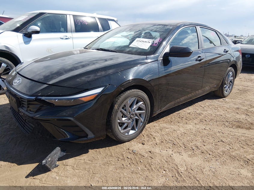 2024 Hyundai Elantra VIN KMHLM4DG3RU745892 IAAI salvage auction — FRONT END, Non-Repairable (Arizona), sold $2,900 on 2026-07-07 (photo 2)