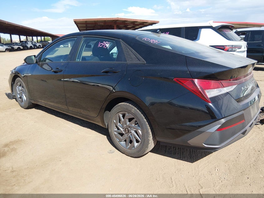 2024 Hyundai Elantra VIN KMHLM4DG3RU745892 IAAI salvage auction — FRONT END, Non-Repairable (Arizona), sold $2,900 on 2026-07-07 (photo 3)
