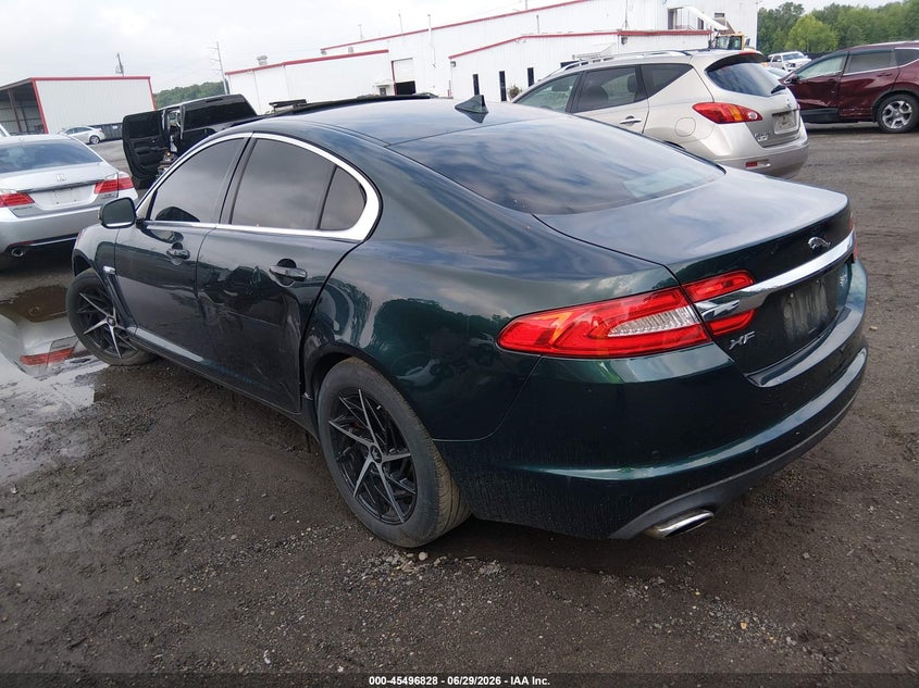 2013 Jaguar Xf VIN SAJWJ0EF8D8S95958 IAAI salvage auction — NORMAL WEAR, Clear (Maryland), sold $125 on 2026-07-08 (photo 3)