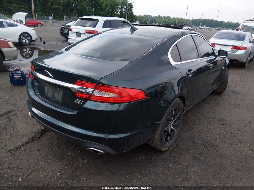 2013 Jaguar Xf VIN SAJWJ0EF8D8S95958 IAAI salvage auction — NORMAL WEAR, Clear (Maryland), sold $125 on 2026-07-08 (photo 4)