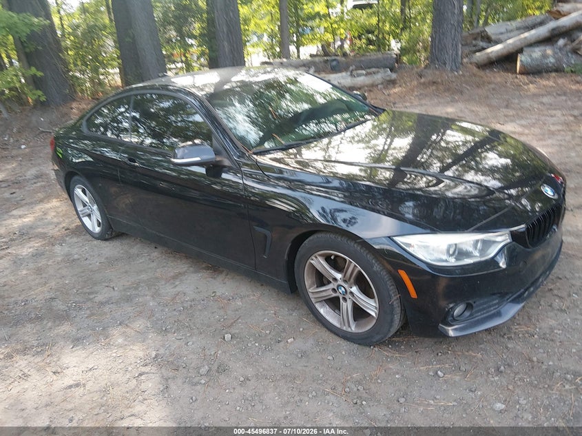 2014 BMW 4er VIN WBA3N7C56EK220685 IAAI salvage auction — NORMAL WEAR, Clear (Virginia), sold $450 on 2026-07-21 (photo 1)