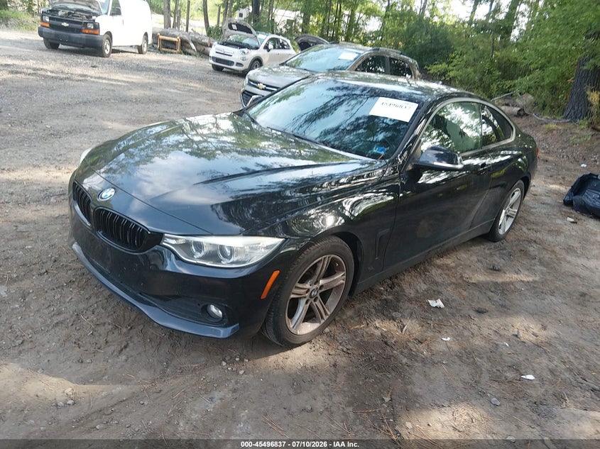 2014 BMW 4er VIN WBA3N7C56EK220685 IAAI salvage auction — NORMAL WEAR, Clear (Virginia), sold $450 on 2026-07-21 (photo 2)