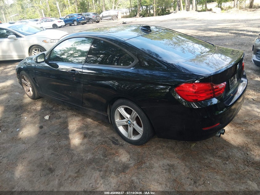 2014 BMW 4er VIN WBA3N7C56EK220685 IAAI salvage auction — NORMAL WEAR, Clear (Virginia), sold $450 on 2026-07-21 (photo 3)