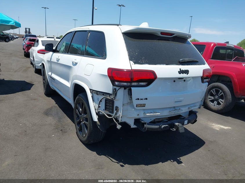 2020 Jeep Grand cherokee VIN 1C4RJFAGXLC419222 IAAI salvage auction — FRONT & REAR, Salvage Certificate (California), sold $7,150 on 2026-07-31 (photo 3)