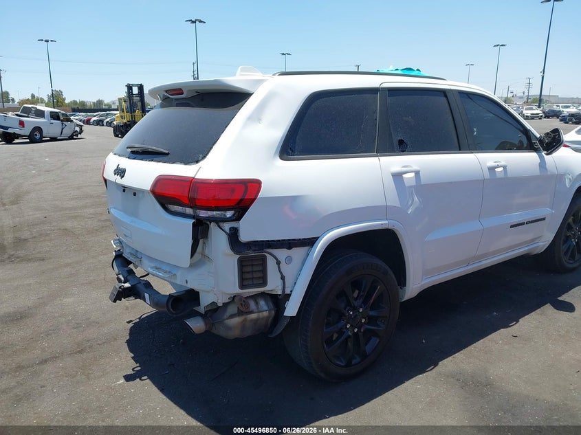 2020 Jeep Grand cherokee VIN 1C4RJFAGXLC419222 IAAI salvage auction — FRONT & REAR, Salvage Certificate (California), sold $7,150 on 2026-07-31 (photo 4)