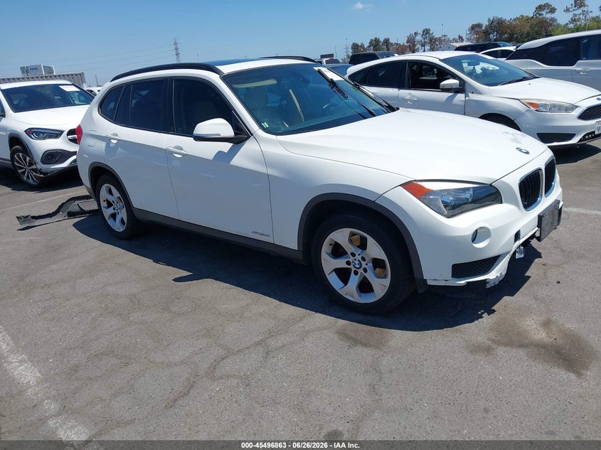 2013 BMW X1 VIN WBAVM1C56DVW45281 IAAI salvage auction — FRONT END, Salvage (California), sold $1,250 on 2026-07-30 (photo 1)